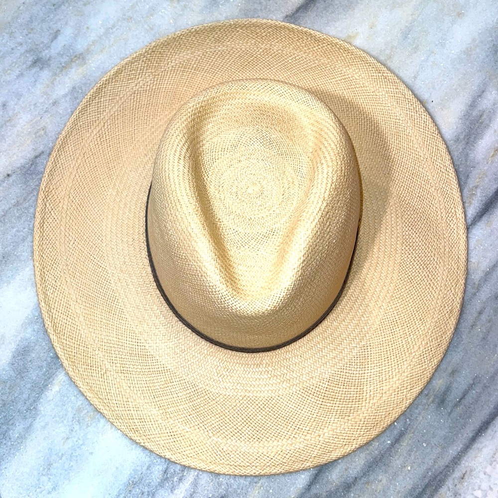Beautiful straw summer hat